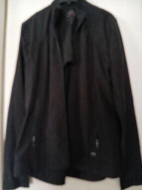 Barco Uniforms Black Lightweight Shirt Jacket